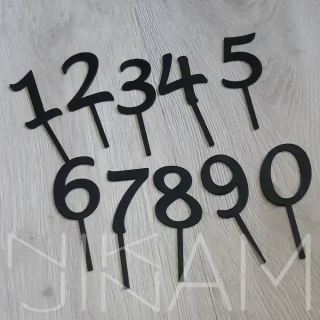 Dortový zápich Číslice